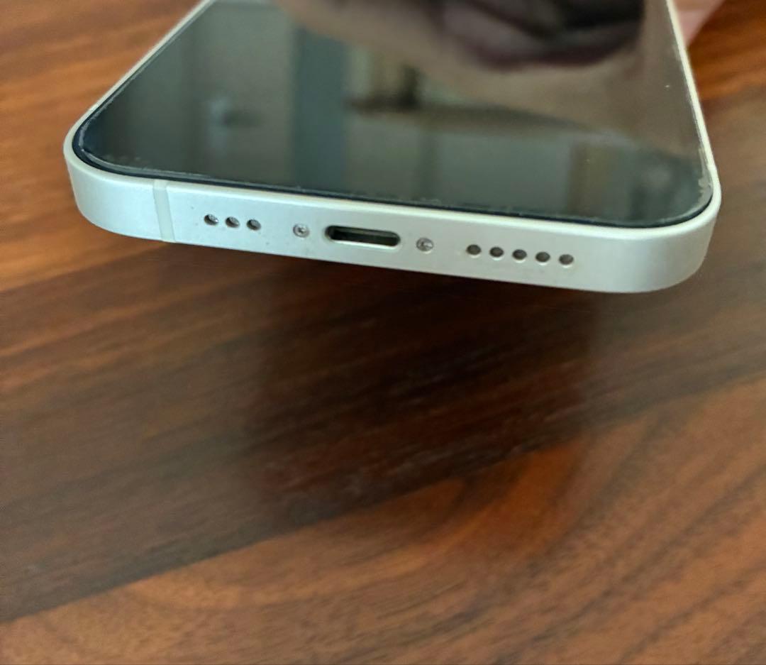 値下げ✳︎超美品　iPhone12 128GB ホワイト　充電ケーブル付