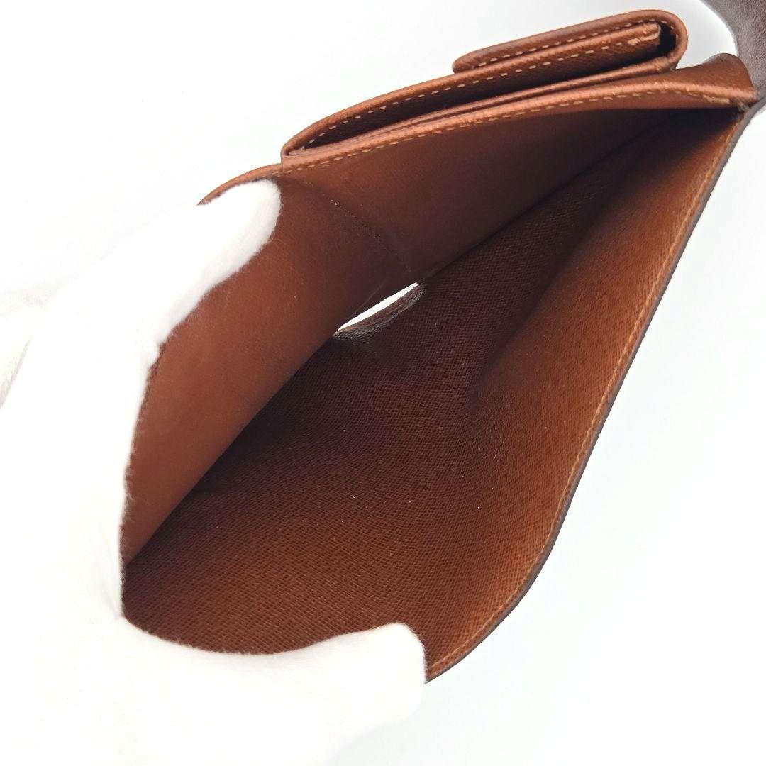 ルイヴィトン ポルトトレゾール エテュイパピエ モノグラム 三つ折り財布