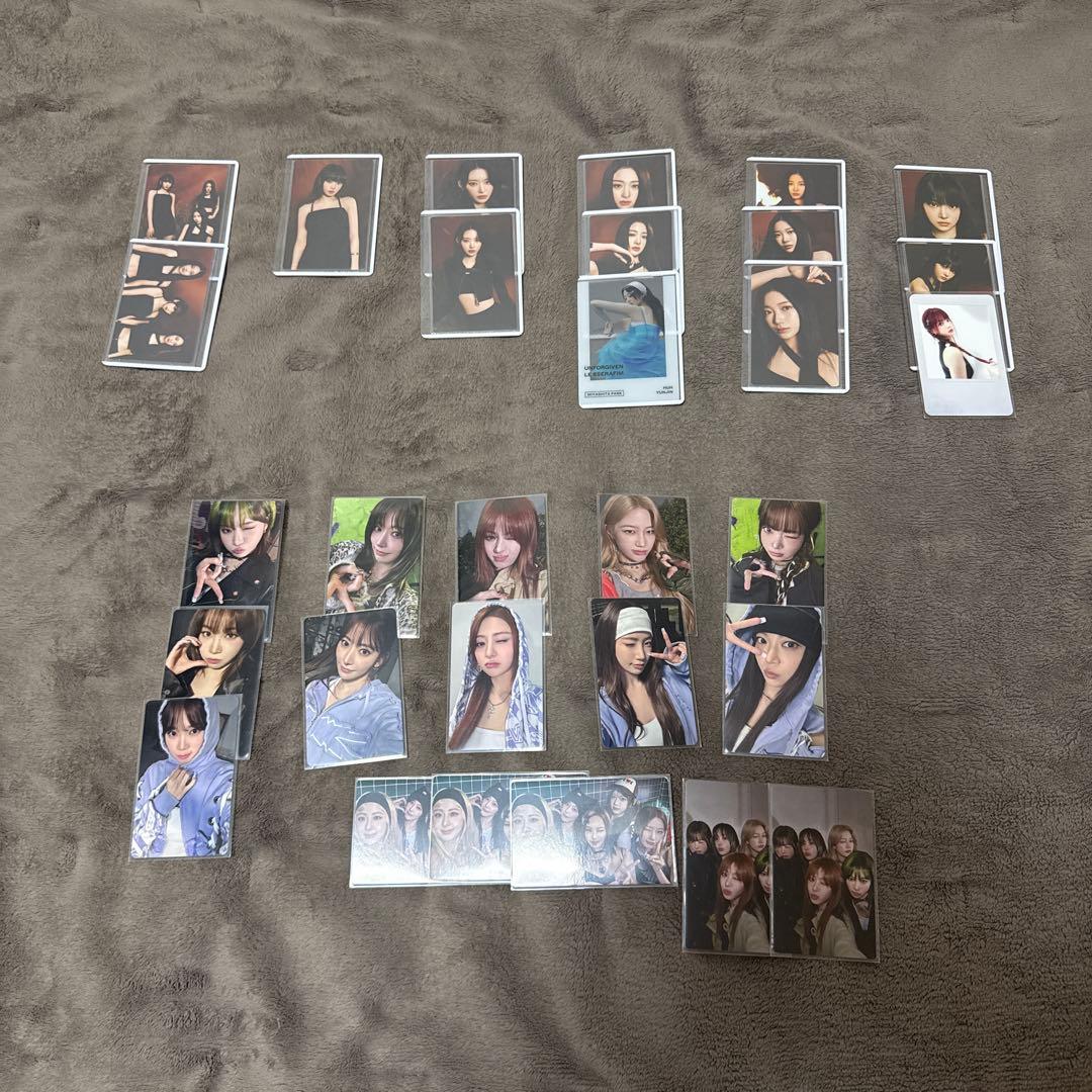 LE SSERAFIM グッズまとめ売り トレカ大量 公式のみ