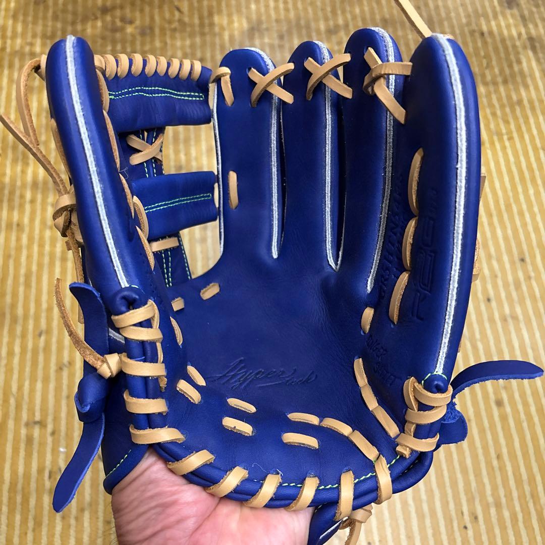 新品未使用ローリングス軟式野球グローブ右投げ用ブルー