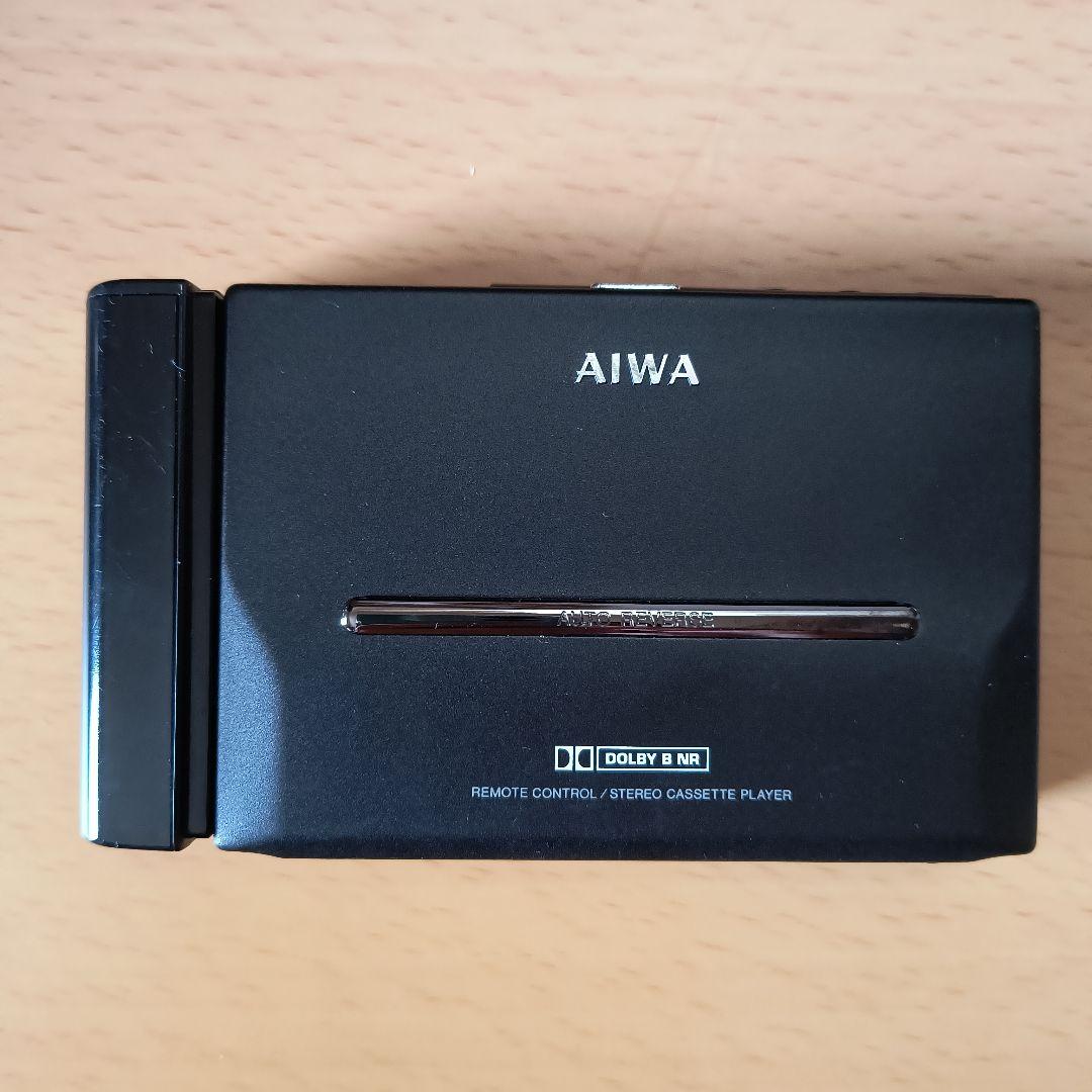 AIWA カセットボーイ HS-PL55 ジャンク美品 純正巾着袋付き 日本製