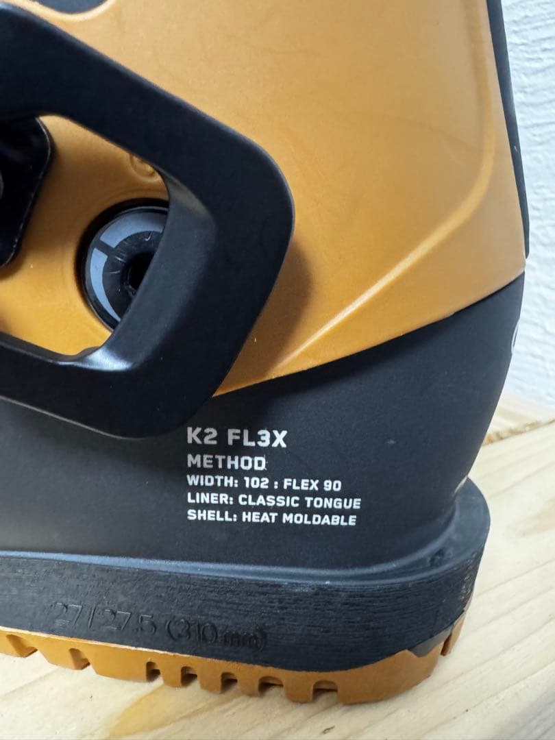 k2 Method メソッド　スキーブーツ　フレックス90 ※値下げ中