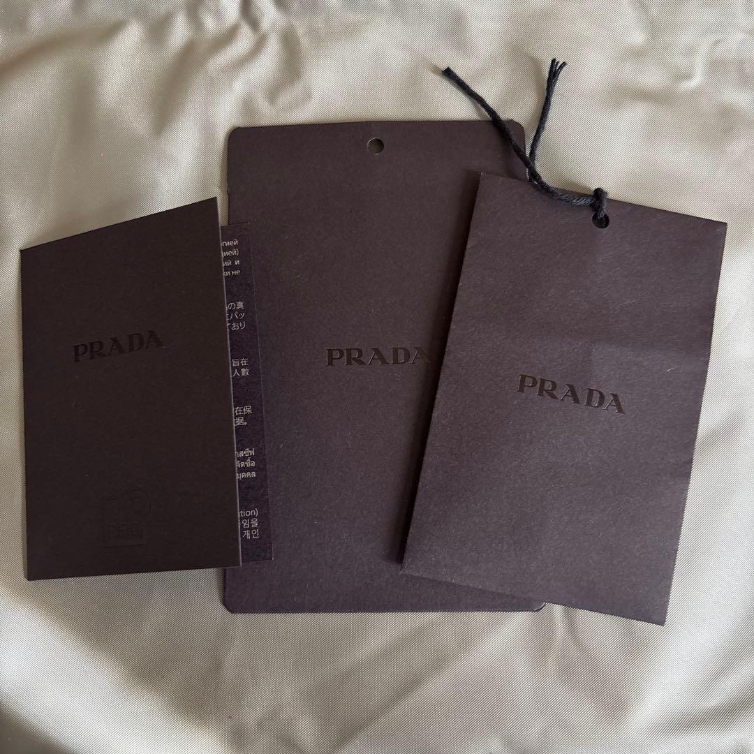 PRADA ニット シルク混 ポロシャツ 長袖 NERO 46 プラダ