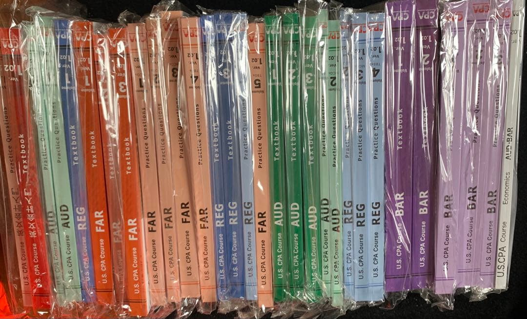未開封 CPA学院　米国公認会計士新試験対応教材　フルセット