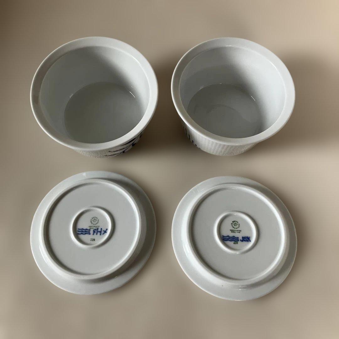 ロイヤルコペンハーゲン　ブルーフルーテッドメガ（2セット）