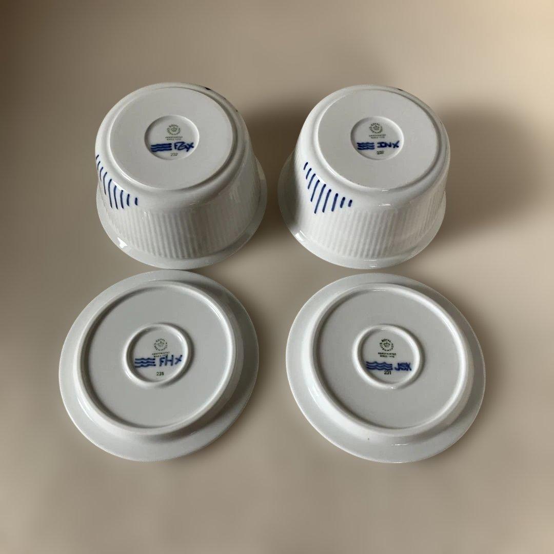 ロイヤルコペンハーゲン　ブルーフルーテッドメガ（2セット）