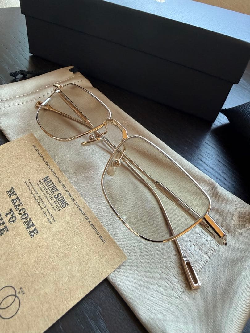 NATIVE SONS KEPLERゴールドフレーム