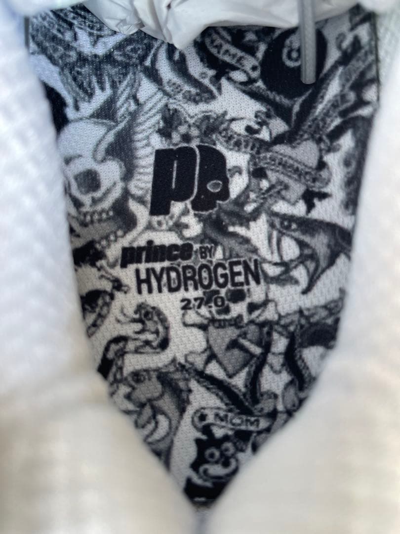 HYDROGEN ハイドロゲン　プリンスコラボ テニスシューズ　27㎝