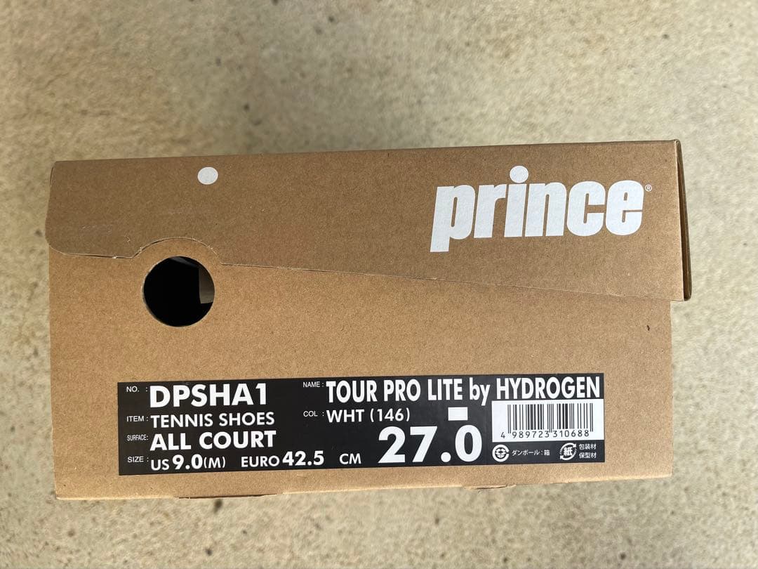 HYDROGEN ハイドロゲン　プリンスコラボ テニスシューズ　27㎝