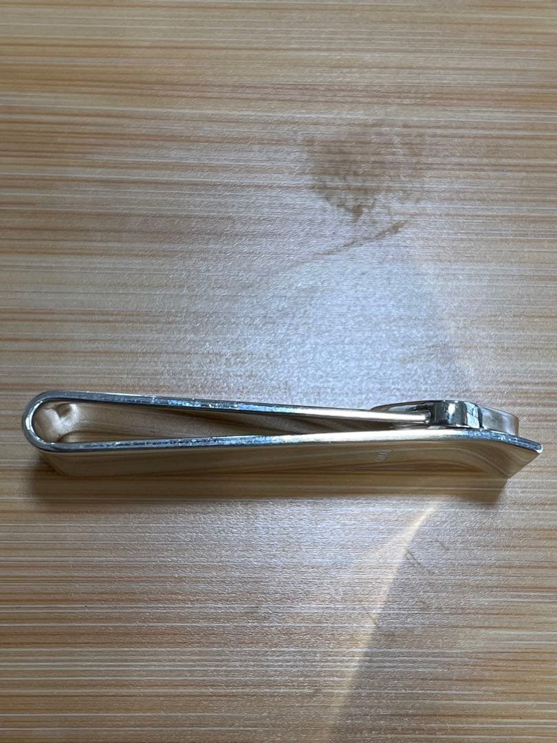 GUCCI グッチ ダブルG マネークリップ 札ばさみ シルバー 【中古】