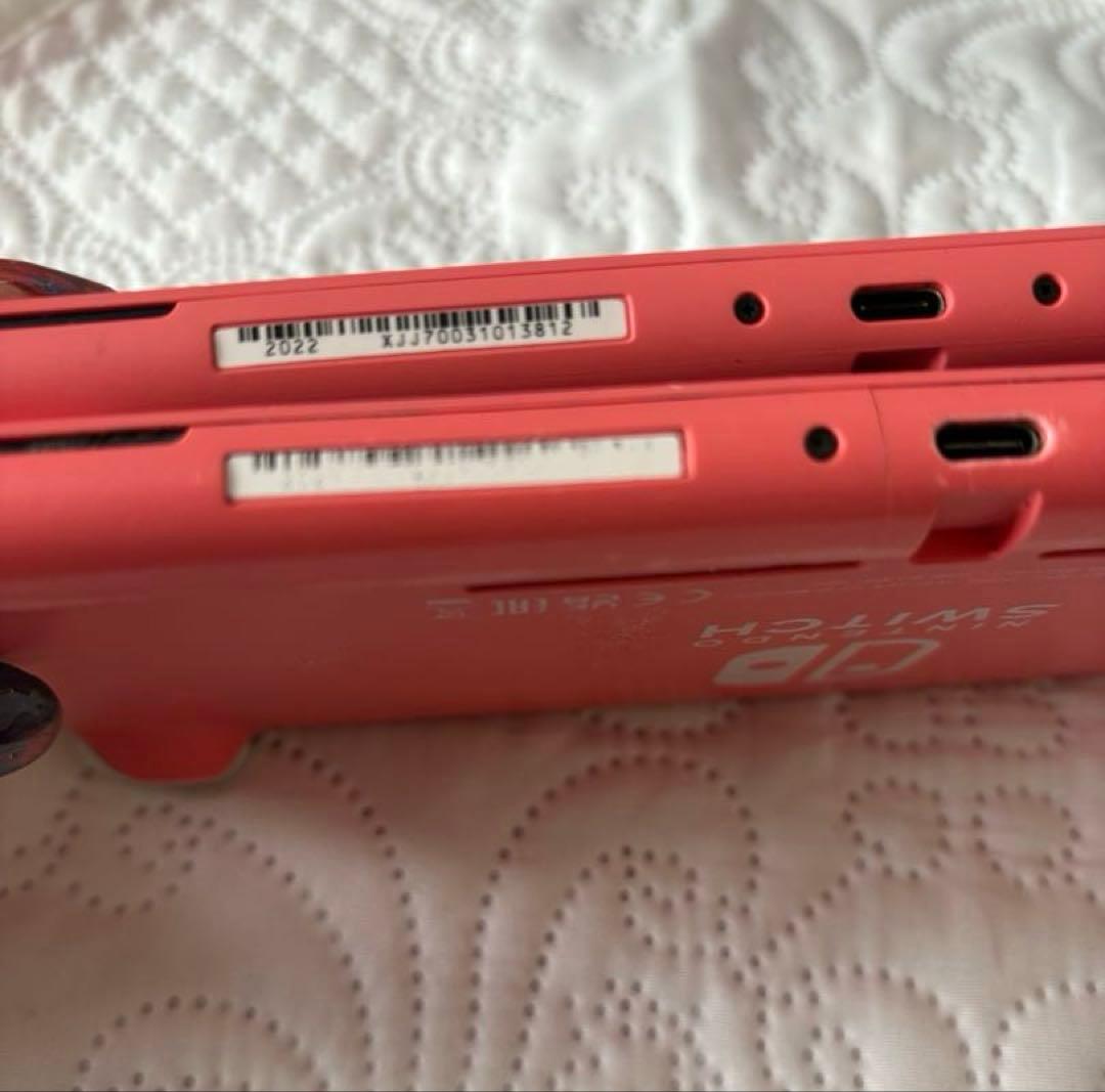 ◆ジャンク品 Nintendo Switch Lite ピンク 本体2台