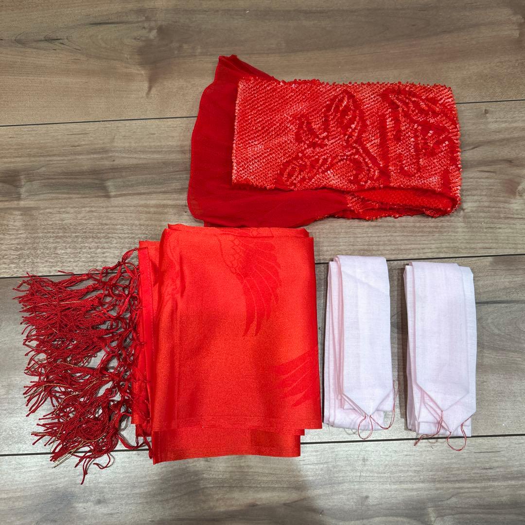 子供用花柄着物 七五三用　15点セット