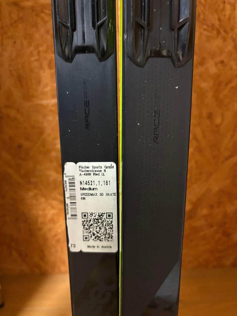 FISCHER Speedmax 3D 61K 181cm/ビンディング付き