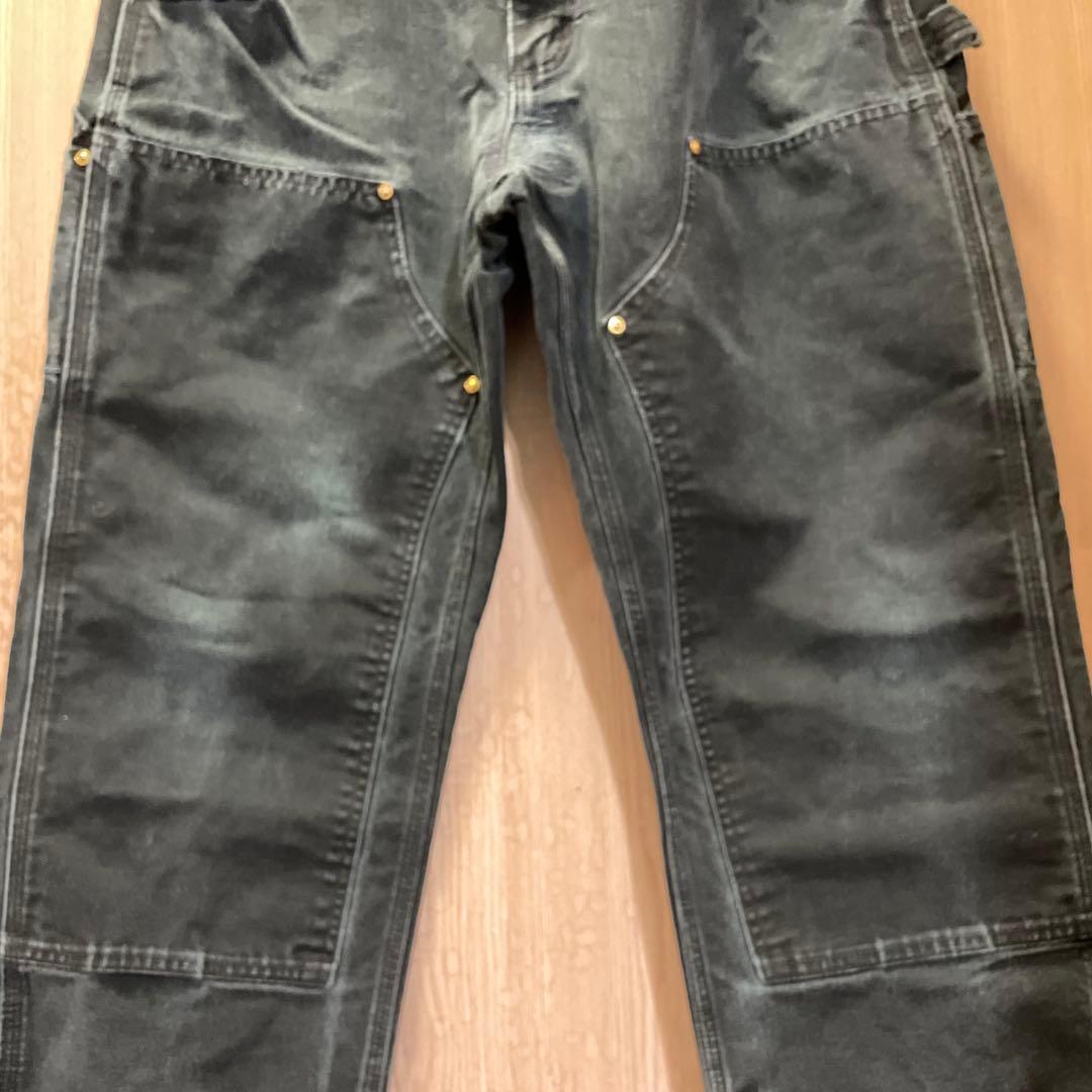 Carhartt ダブルニー ワークパンツ USA製 34×30 フェード