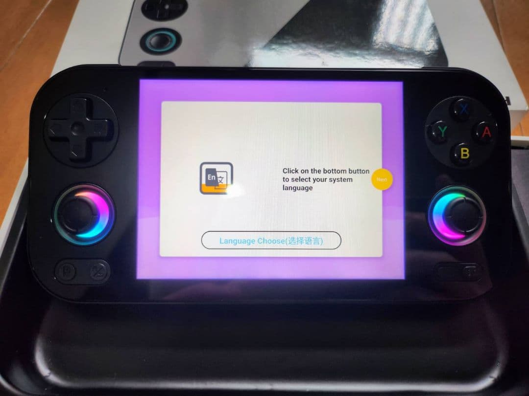 Anbernic RG476H ゲーム ブラック 箱付き