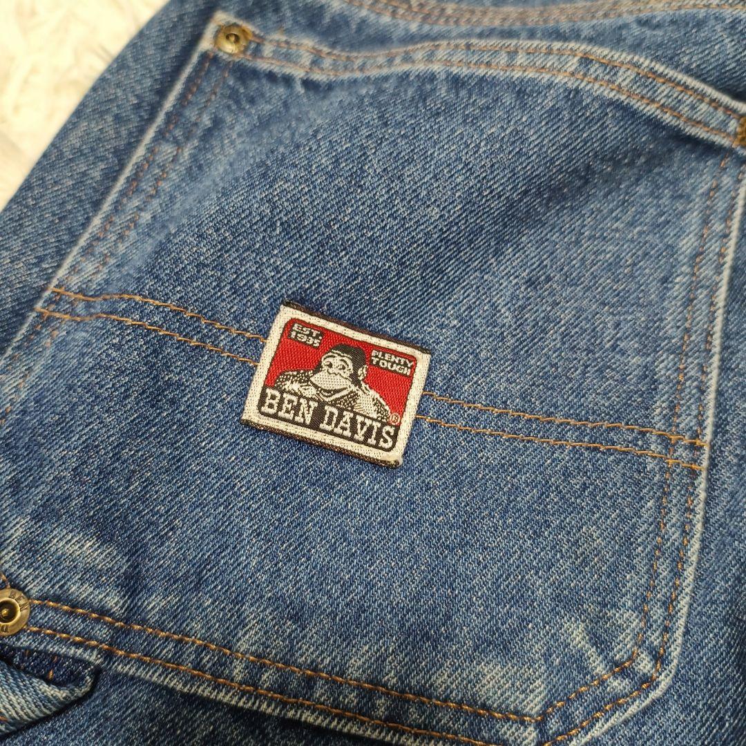 90s ベンデイビス デニムペインターパンツ ゴリラパッチ