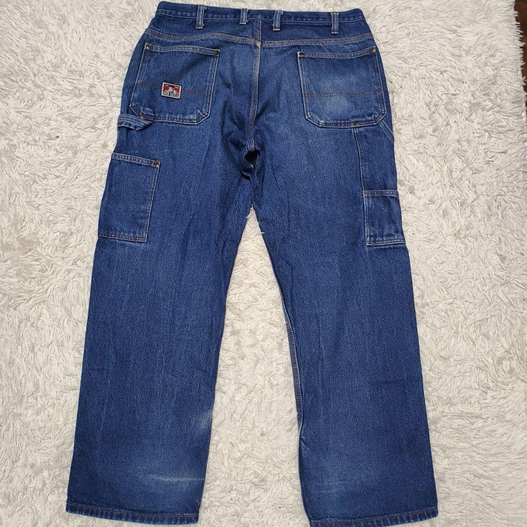 90s ベンデイビス デニムペインターパンツ ゴリラパッチ