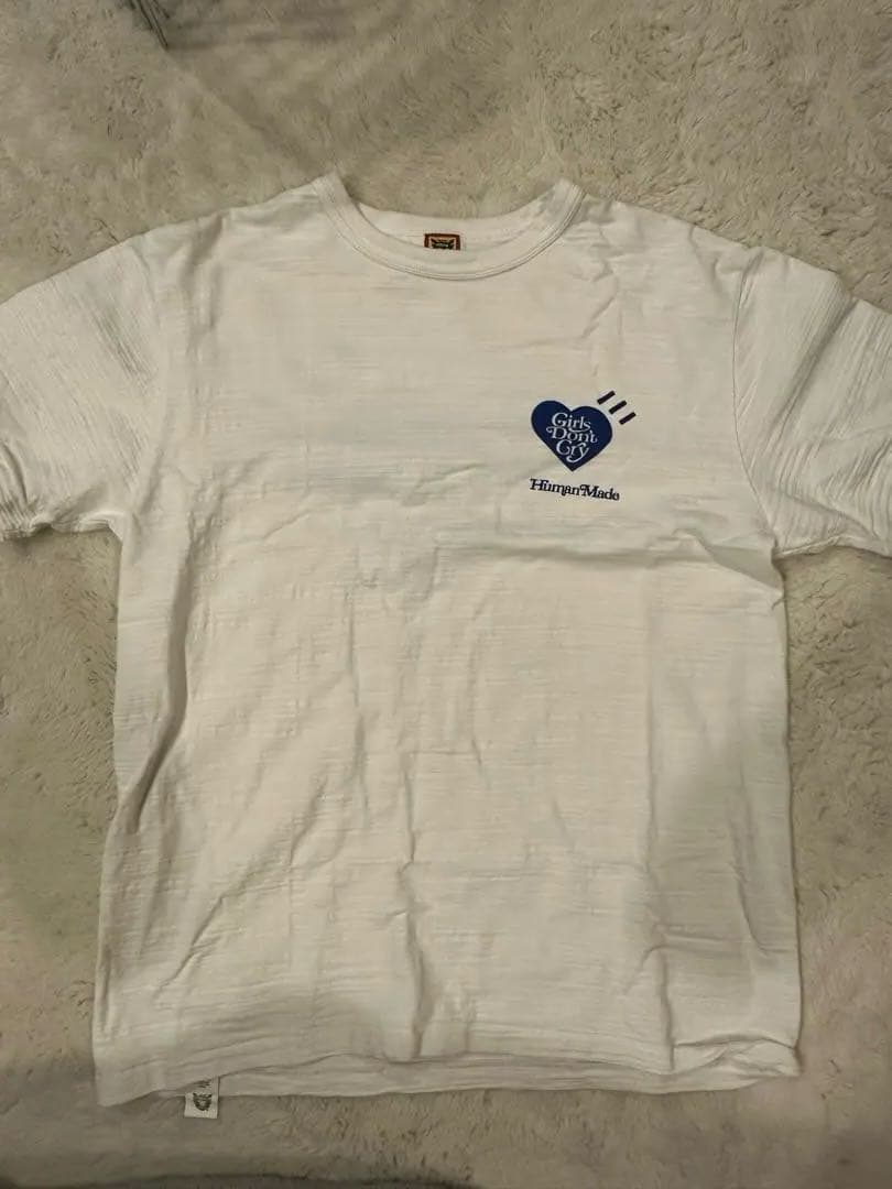 Human Made Girls Don't Cry ホワイトデーTシャツ XL