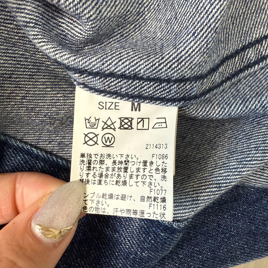 【極美品✨】AMERI 21SS 4WAY DENIM DRESS COAT