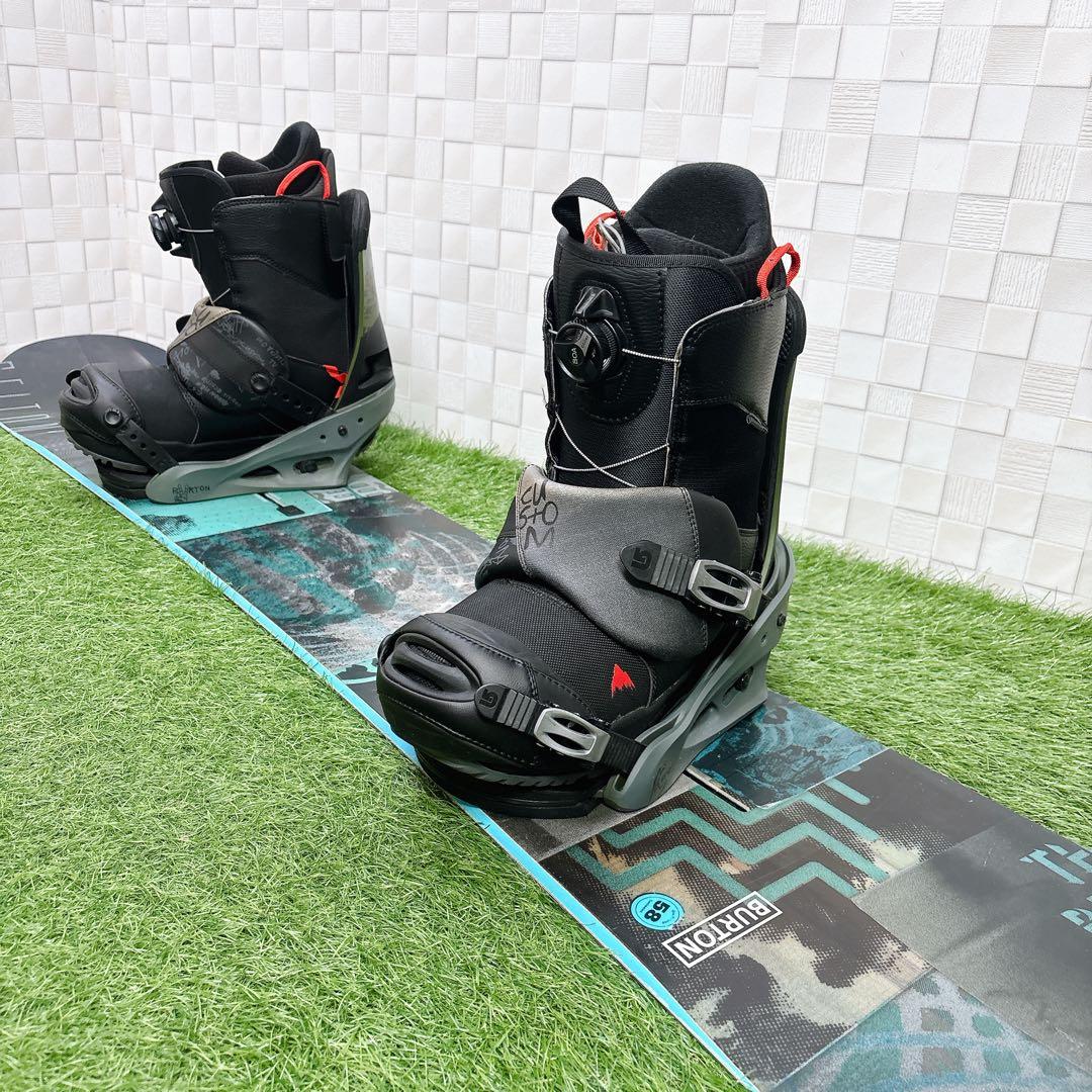 メンズ ボード 3点セット BURTON DESCENDANT 158cm