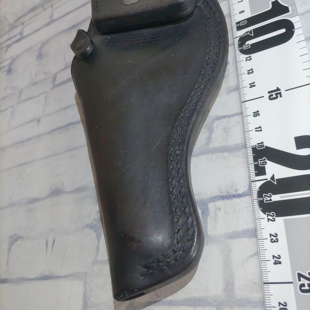 あびる レザー 黒色 ホルスター