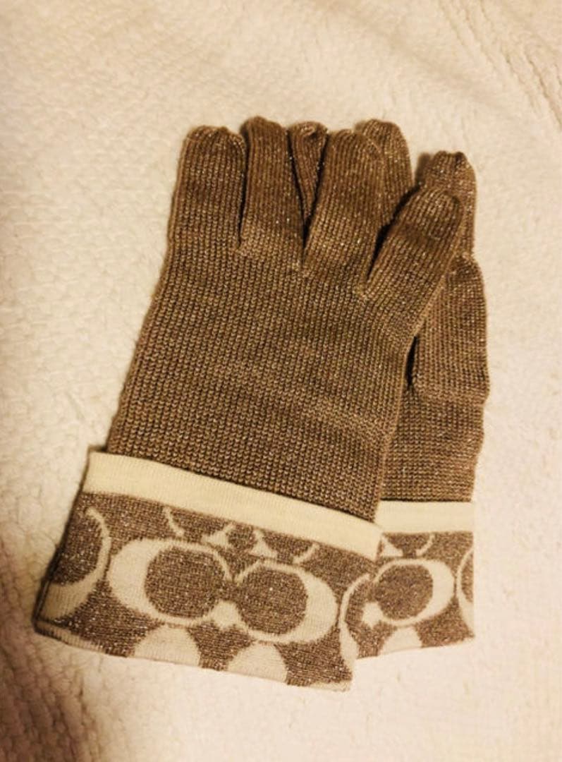 コーチ☆COACH☆キラキラ☆手袋☆ブランド手袋☆新品未使用