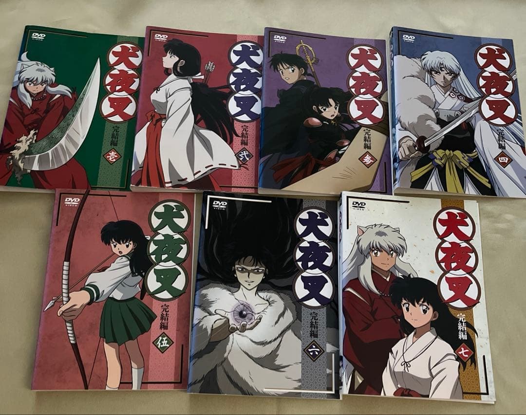 犬夜叉　完結編　DVD 全巻セット　レンタル落ち