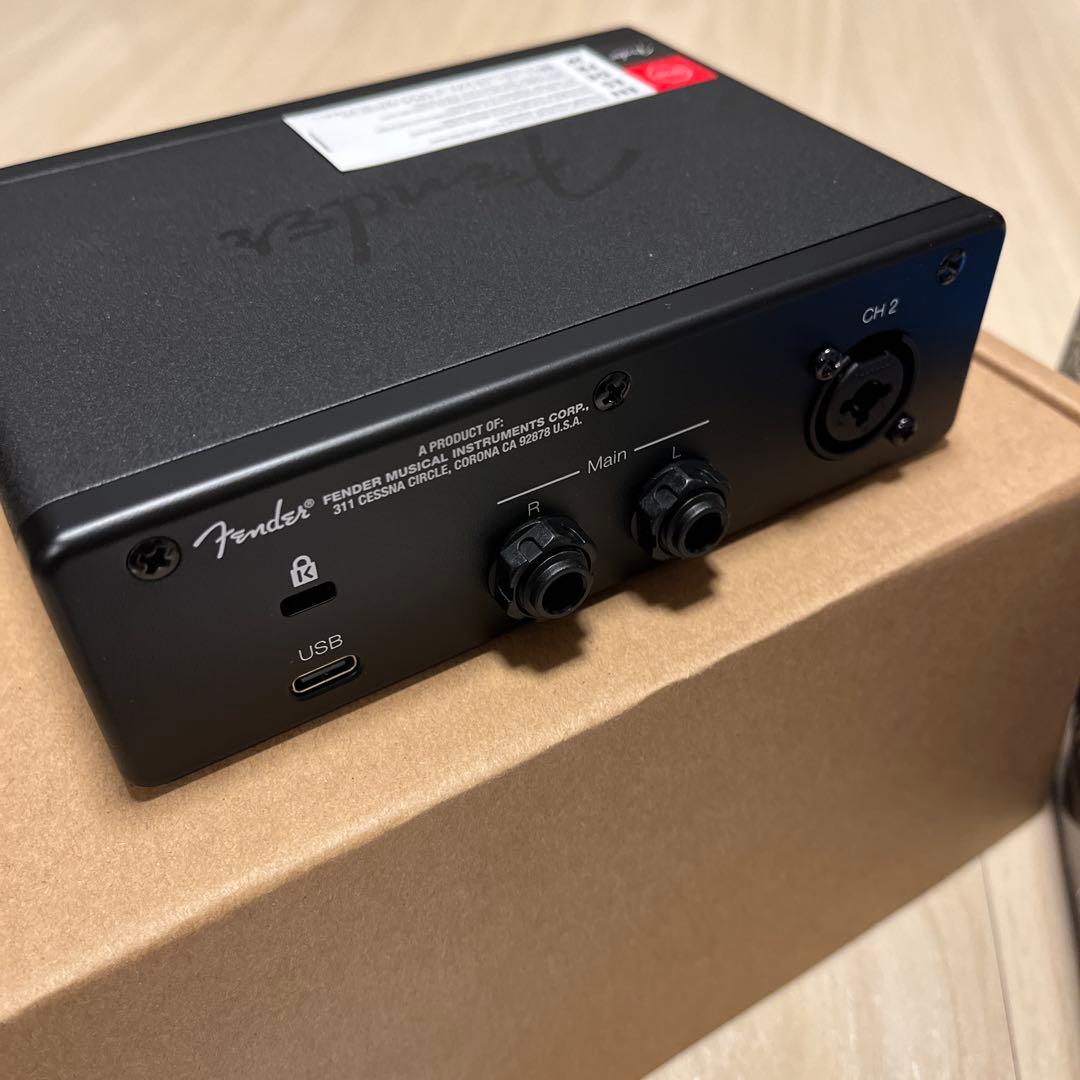 Fender Quantum LT2 オーディオインターフェイス　USB-C