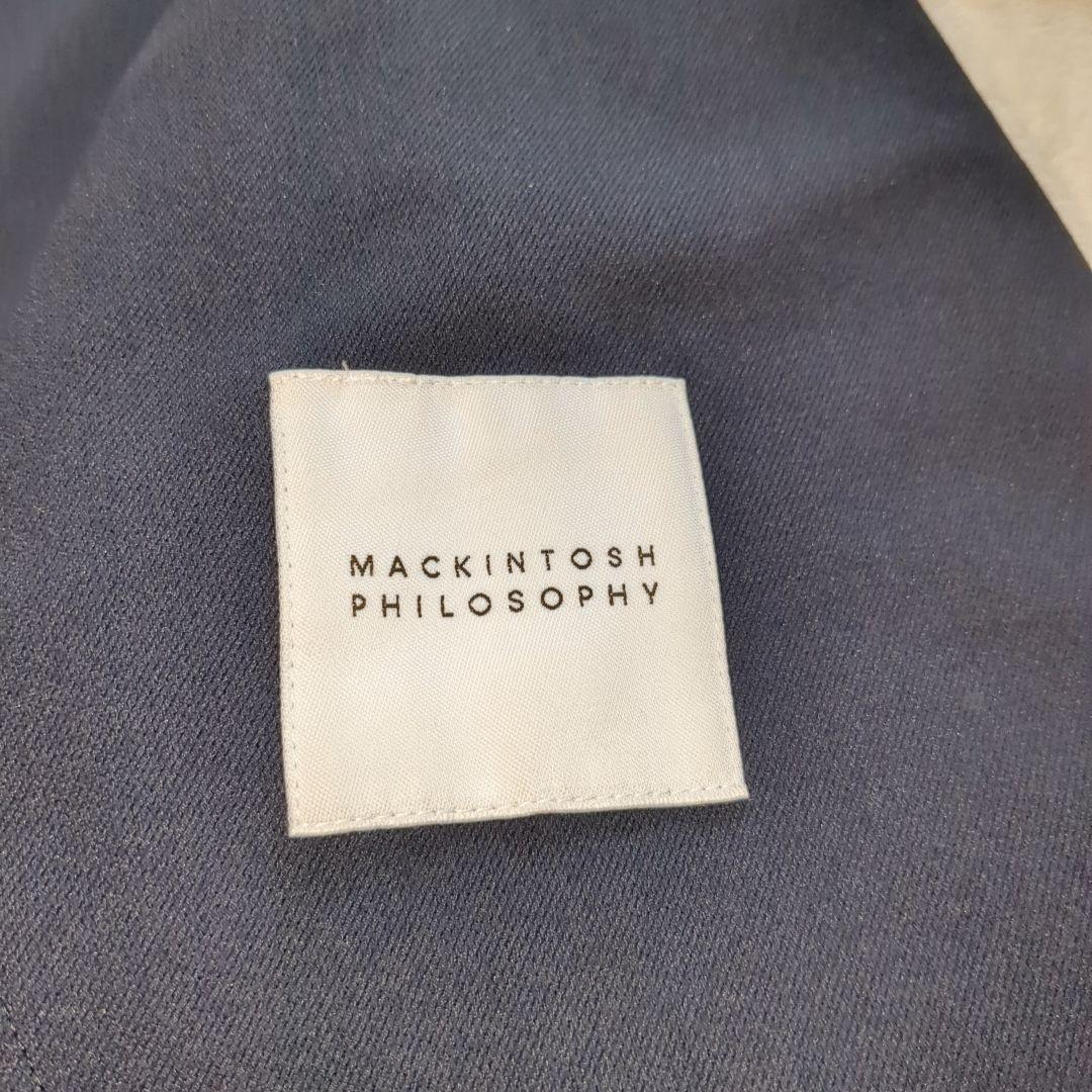 マッキントッシュフィロソフィー スーツ スーパーストレッチ ネイビー 38サイズ