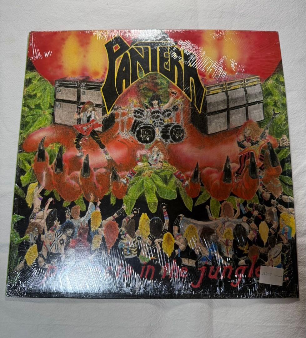PANTERA / PROJECTS IN THE JUNGLE LP 初期盤