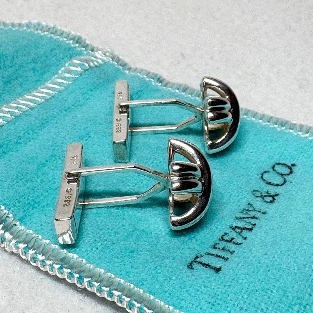 Tiffany&Co.★カフリンクス カフス シグネチャークロス シルバー925