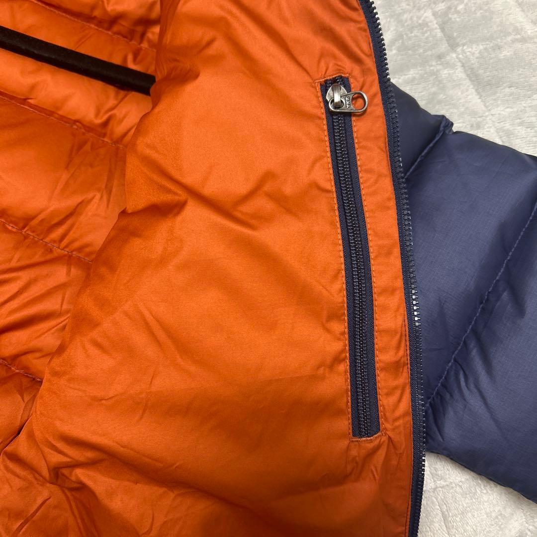 【美品】パタゴニア ダウン キッズ　ネイビー M140