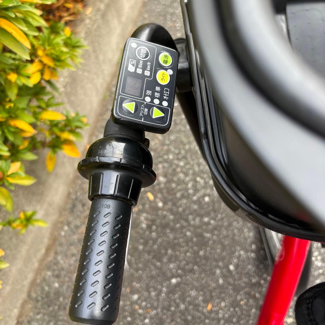 兵庫引取のみ　電動アシスト自転車　ヤマハ　パスキッス　20インチ 子供乗せ　中古