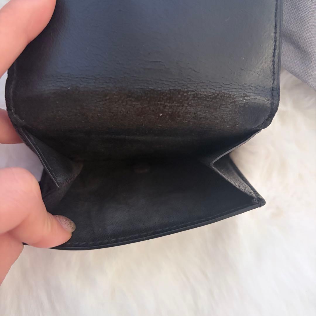セ*ン様 BALENCIAGA 三つ折り財布 ブラック 早い者勝ちじょ