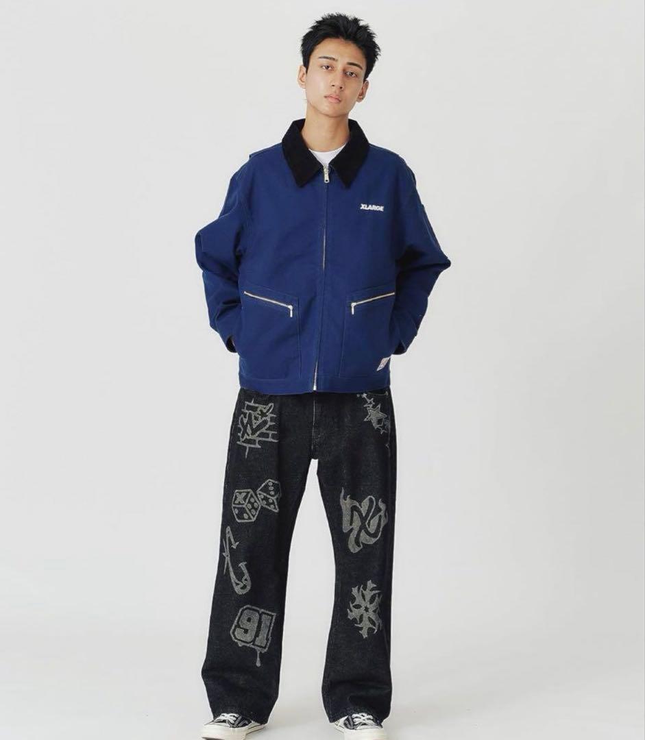 【井駿】XLARGE x DICKIES WORK JACKET