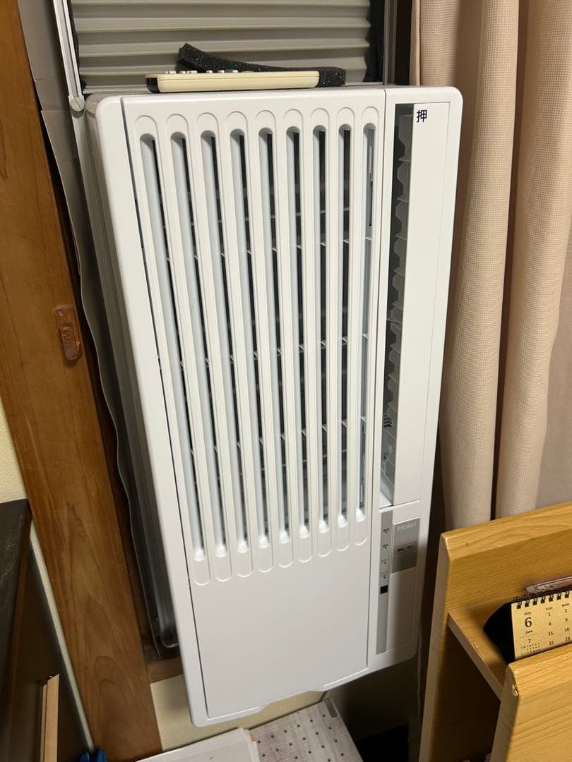 Haier JA-16Z 窓用エアコン リモコン付き