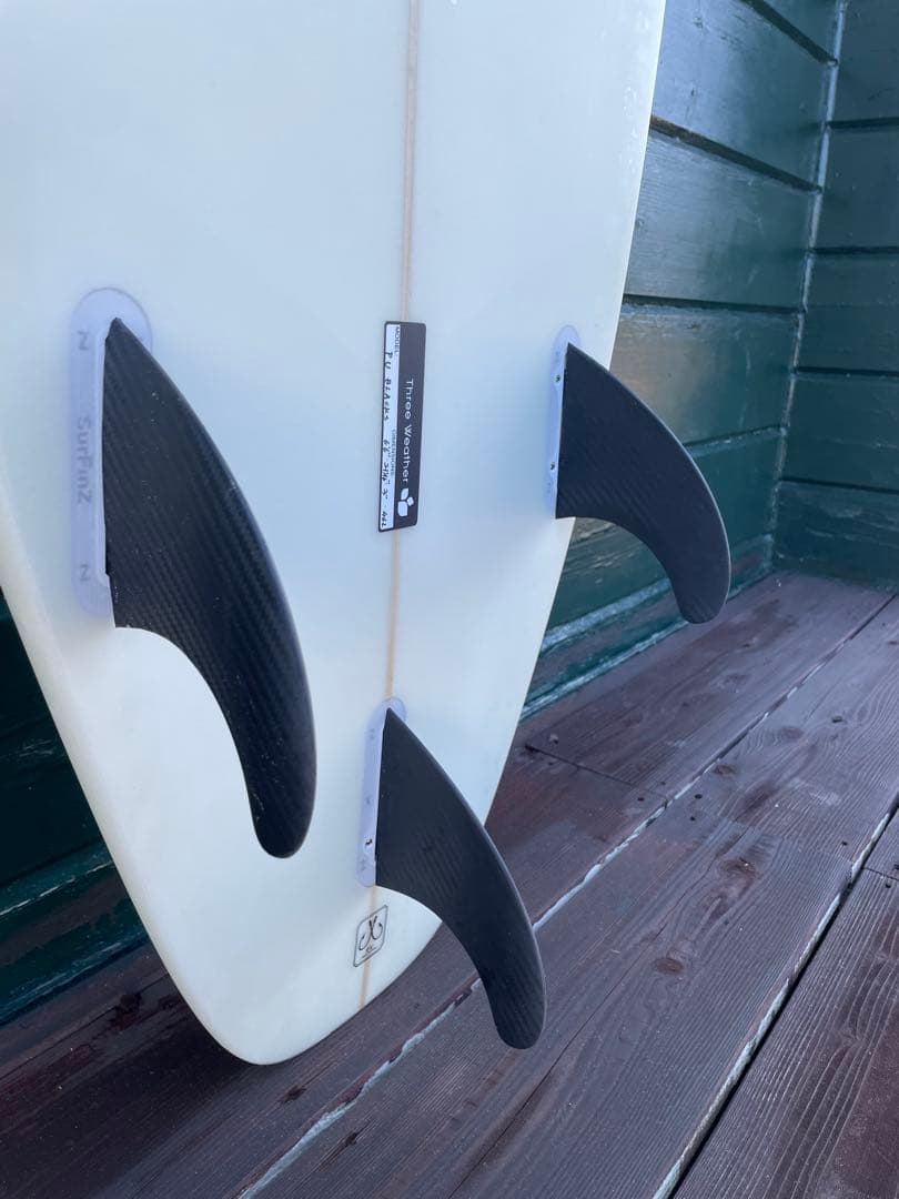 【美品】three weather ショートボード 6.6