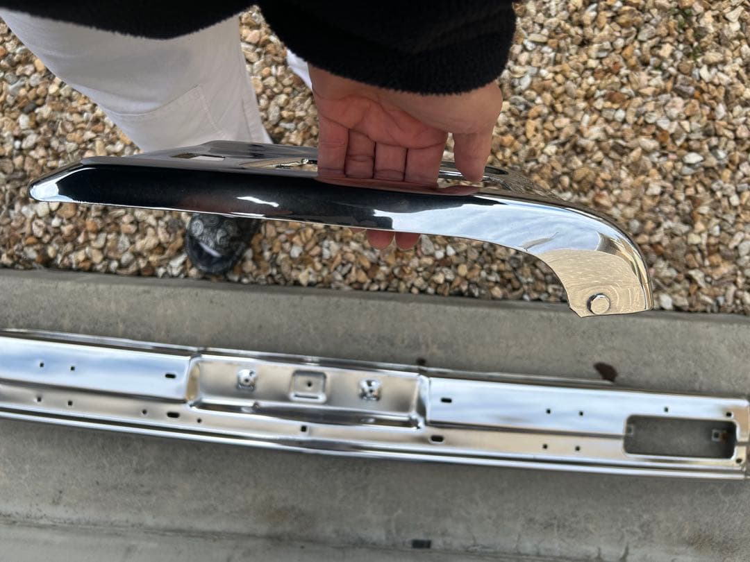 y30 ワゴン　バン　フロントバンパー　左コーナー