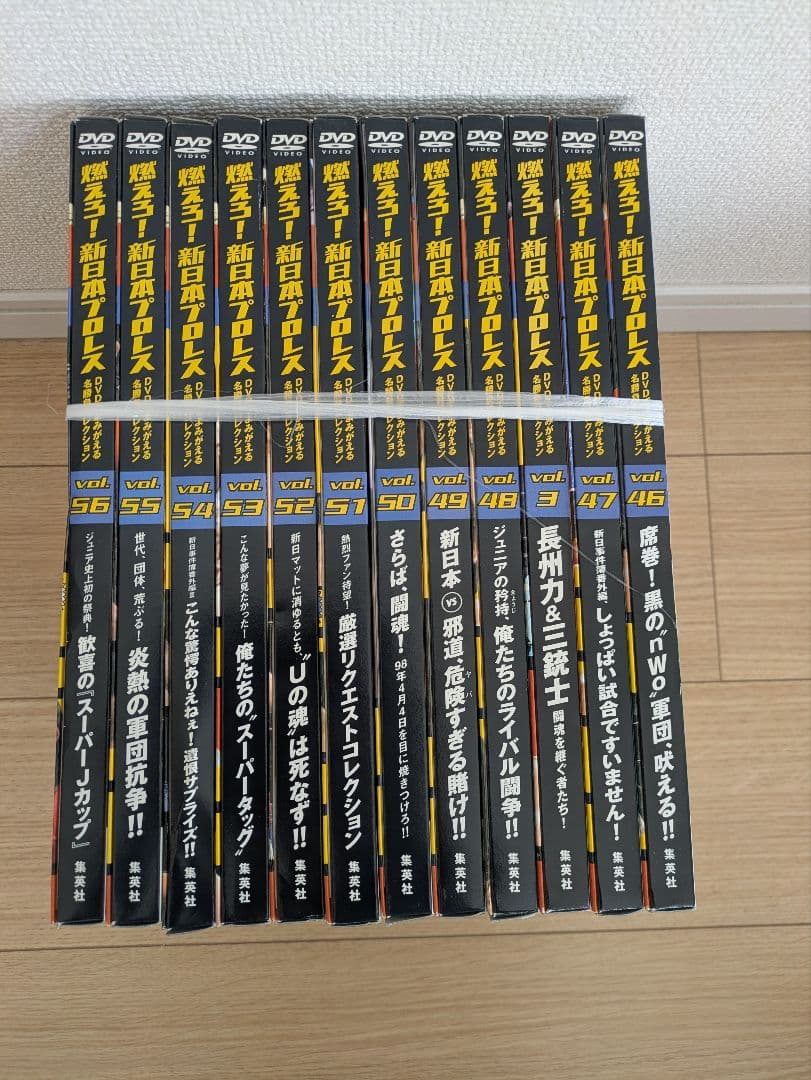 燃えろ　新日本プロレスDVD