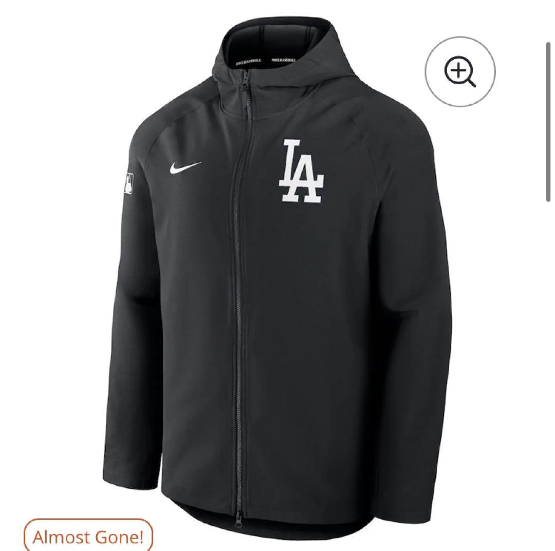 ドジャース 海外限定 オーセンティックコレクション ナイキ ブラック ジャケット