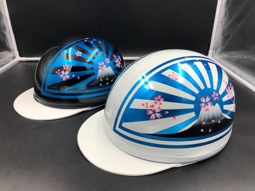 コルク半　カスタム　富士日章　黒青単品　オーダー