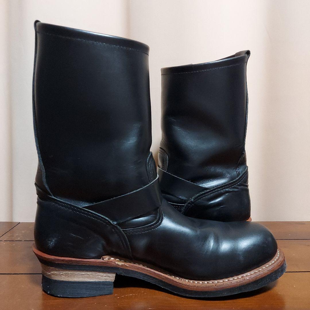 RED WING 2268 US9D ブラッククロム エンジニア ブーツ