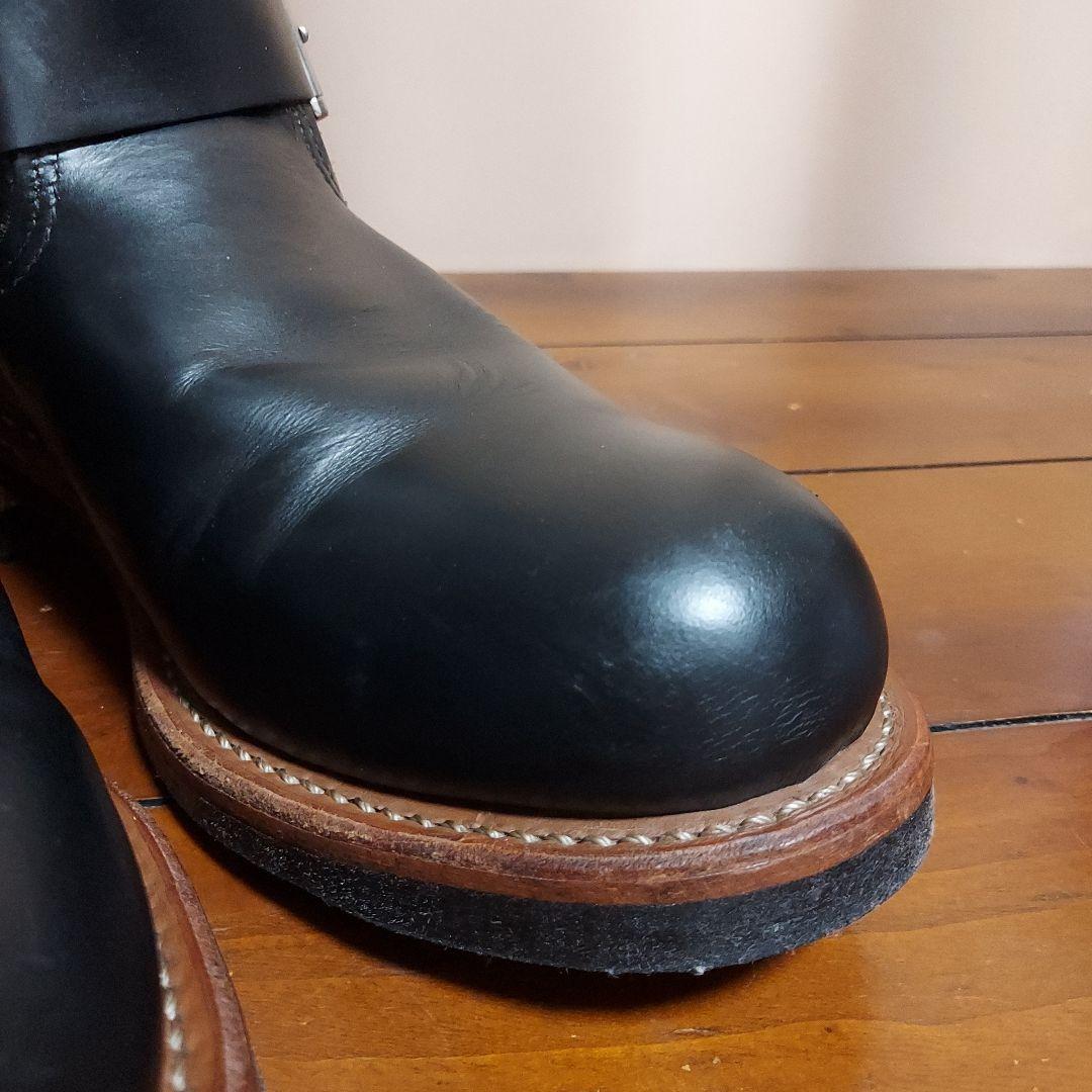 RED WING 2268 US9D ブラッククロム エンジニア ブーツ