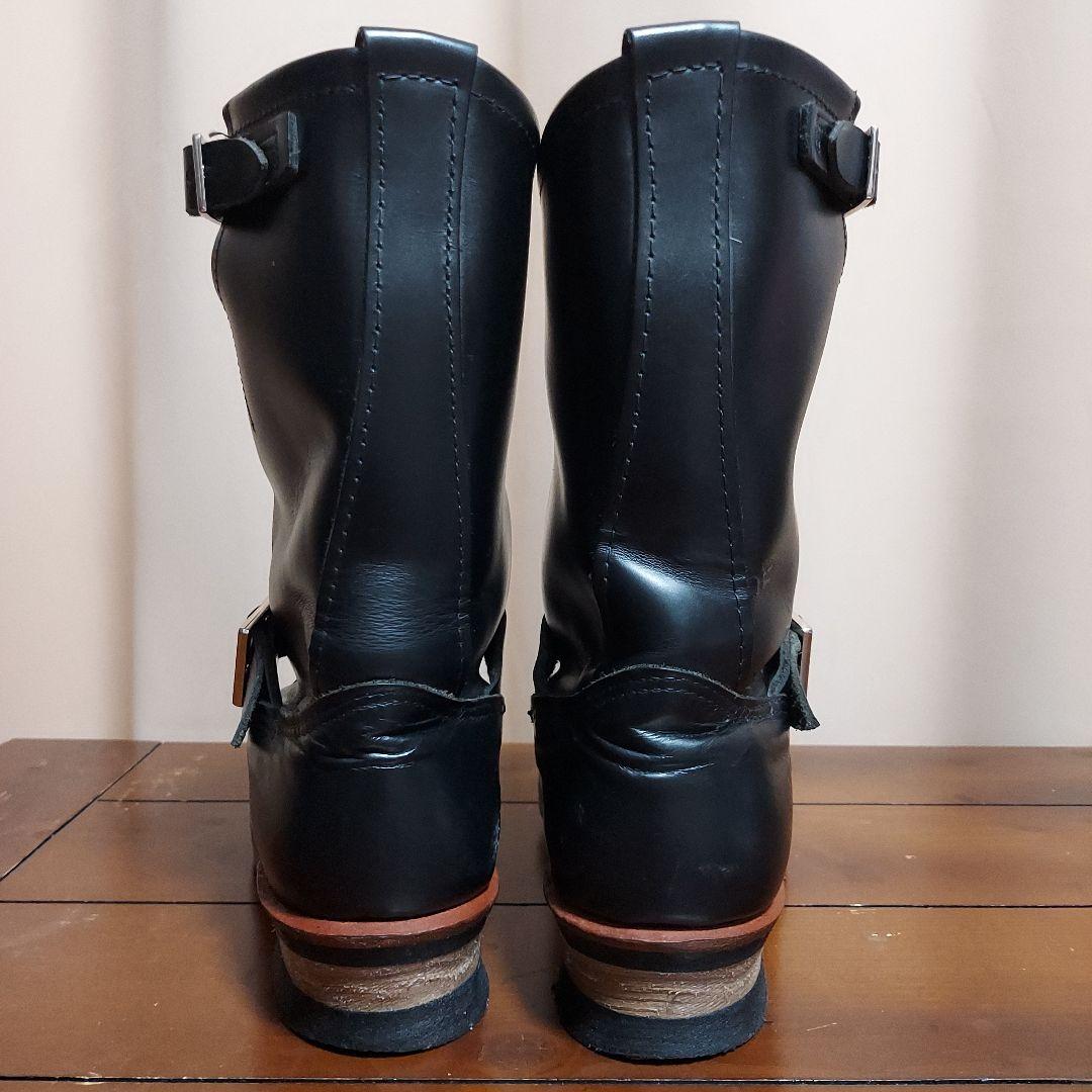 RED WING 2268 US9D ブラッククロム エンジニア ブーツ