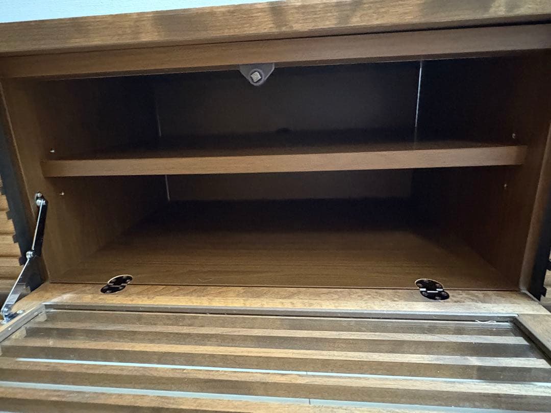 大川家具　サンコウ　格子 ルーバー テレビボード テレビ台 120センチ