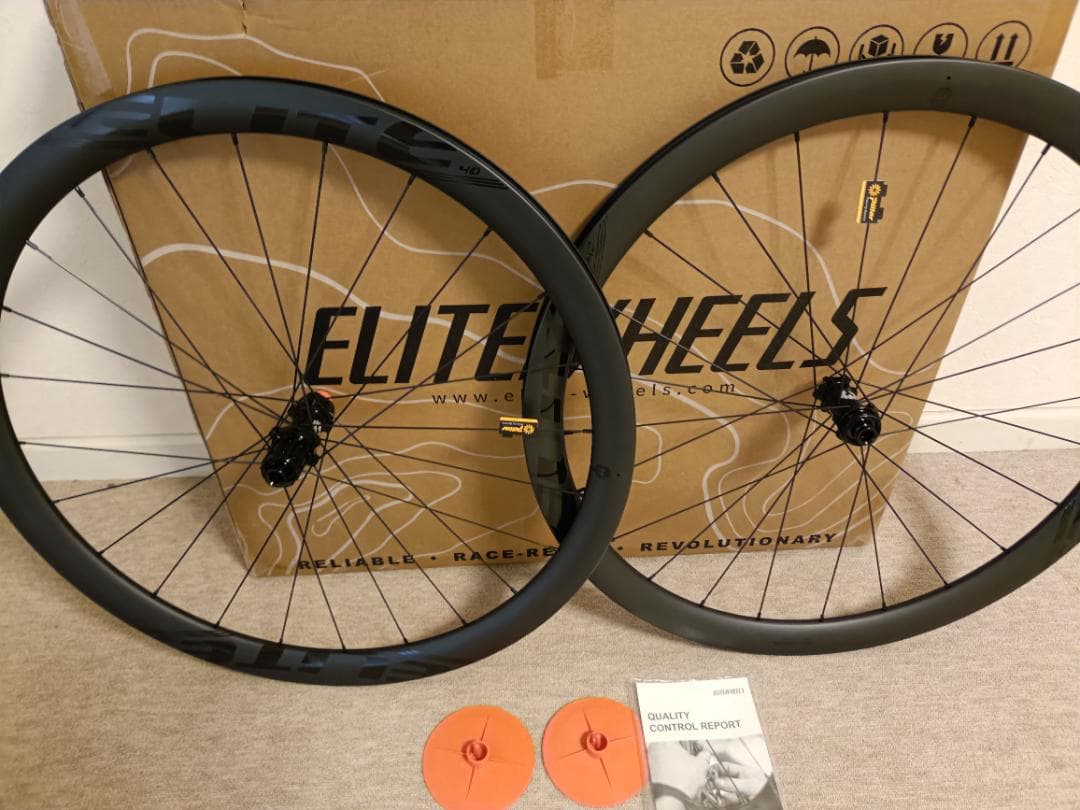 Elitewheels Edgeエリートホイール エッジ 軽量カーボン 40mm