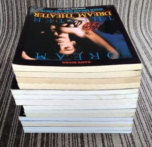 DREAM THEATER 楽譜 ドリームシアター スコア 15冊 まとめ売り