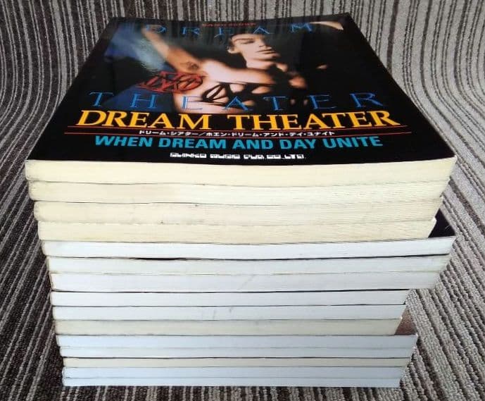 DREAM THEATER 楽譜 ドリームシアター スコア 15冊 まとめ売り
