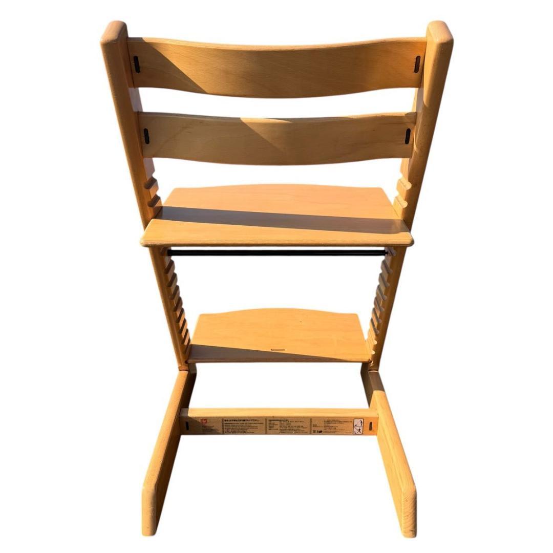 【美品：組立済】STOKKE SN6 トリップトラップ ナチュラル　127-4