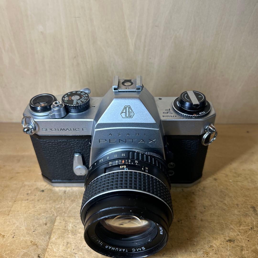 Pentax SPF+SMC Takumar 50 f1.4 完動ボディー極美品